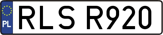 RLSR920