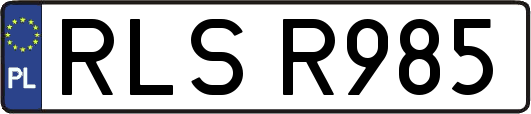 RLSR985