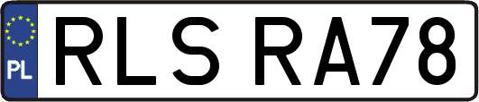RLSRA78