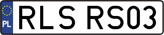 RLSRS03