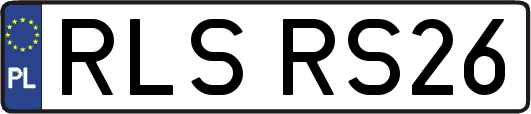 RLSRS26