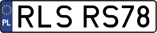 RLSRS78