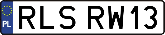 RLSRW13