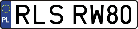 RLSRW80