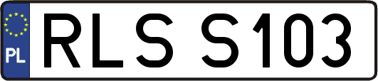 RLSS103