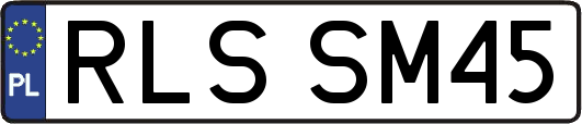 RLSSM45