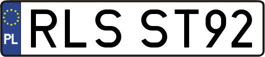 RLSST92