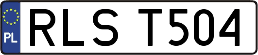 RLST504