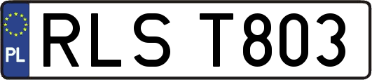 RLST803