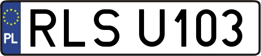 RLSU103