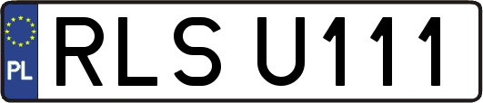 RLSU111