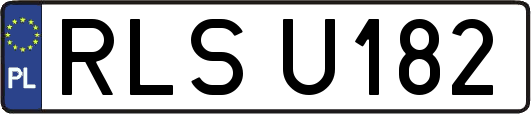 RLSU182