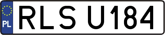 RLSU184