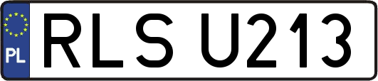 RLSU213