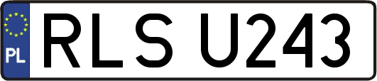 RLSU243