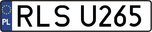 RLSU265