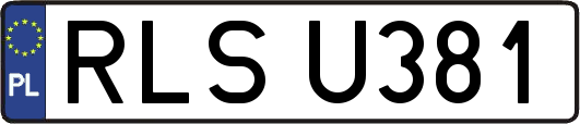 RLSU381