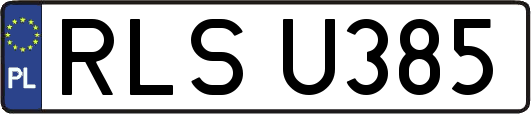 RLSU385