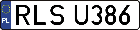 RLSU386
