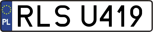 RLSU419