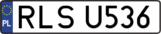 RLSU536