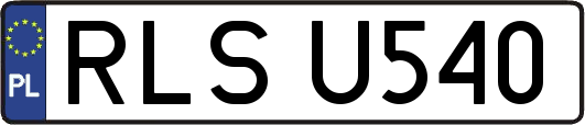 RLSU540