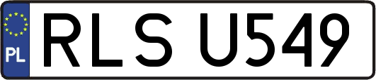 RLSU549