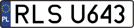 RLSU643