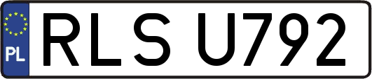 RLSU792