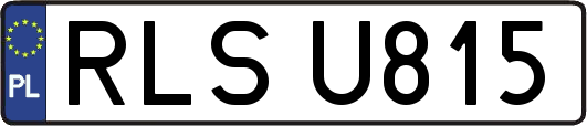 RLSU815