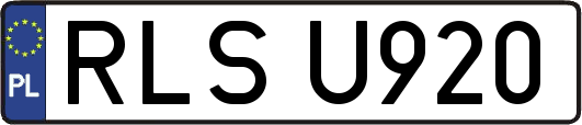 RLSU920