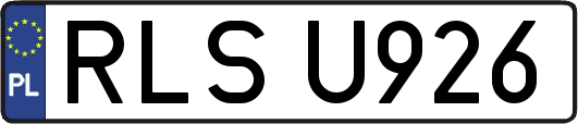 RLSU926