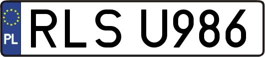 RLSU986