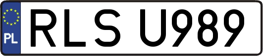 RLSU989