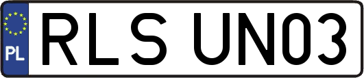 RLSUN03