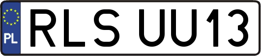 RLSUU13
