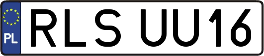 RLSUU16