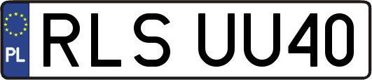 RLSUU40