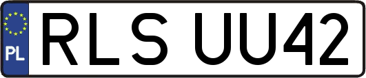 RLSUU42