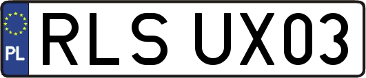 RLSUX03