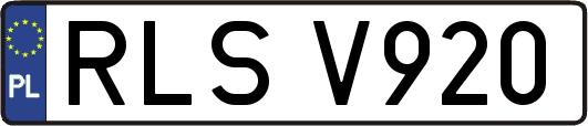 RLSV920