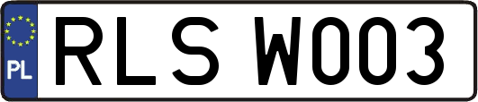RLSW003