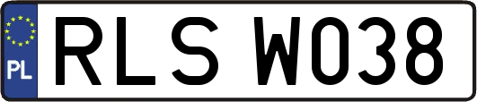RLSW038