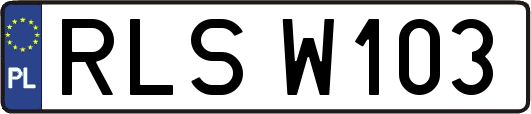 RLSW103