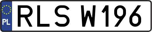 RLSW196
