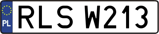 RLSW213