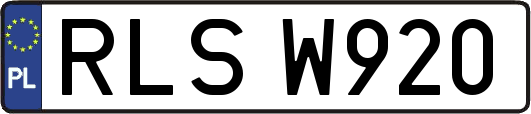 RLSW920