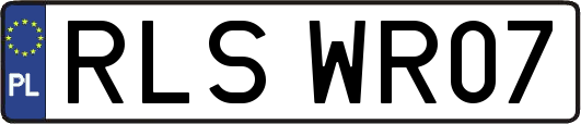 RLSWR07