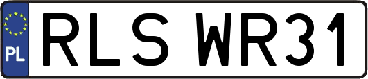 RLSWR31