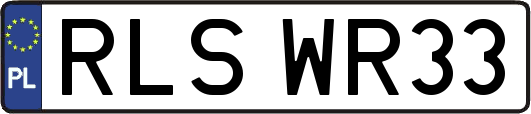 RLSWR33